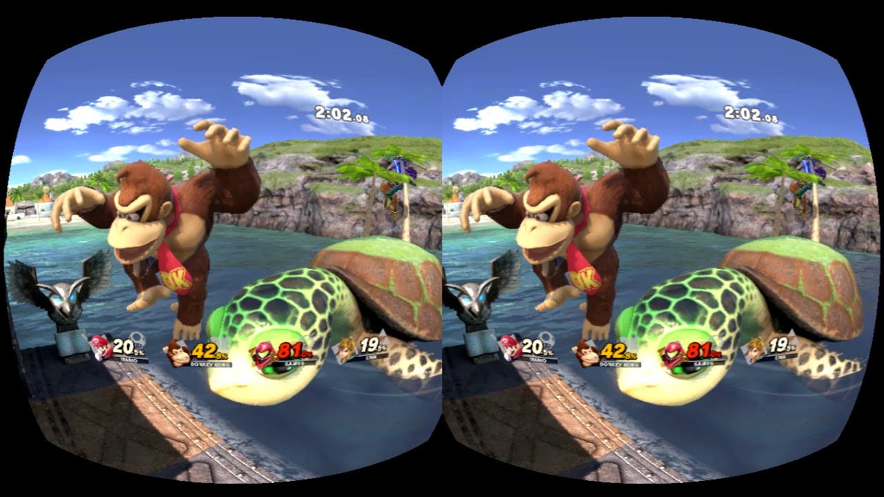 Este vídeo nos muestra en acción el modo VR de Super Smash Bros. Ultimate