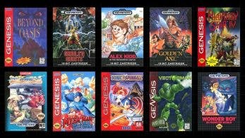 Sega confirma otros 10 juegos que estarán incluidos en la versión occidental de Mega Drive Mini