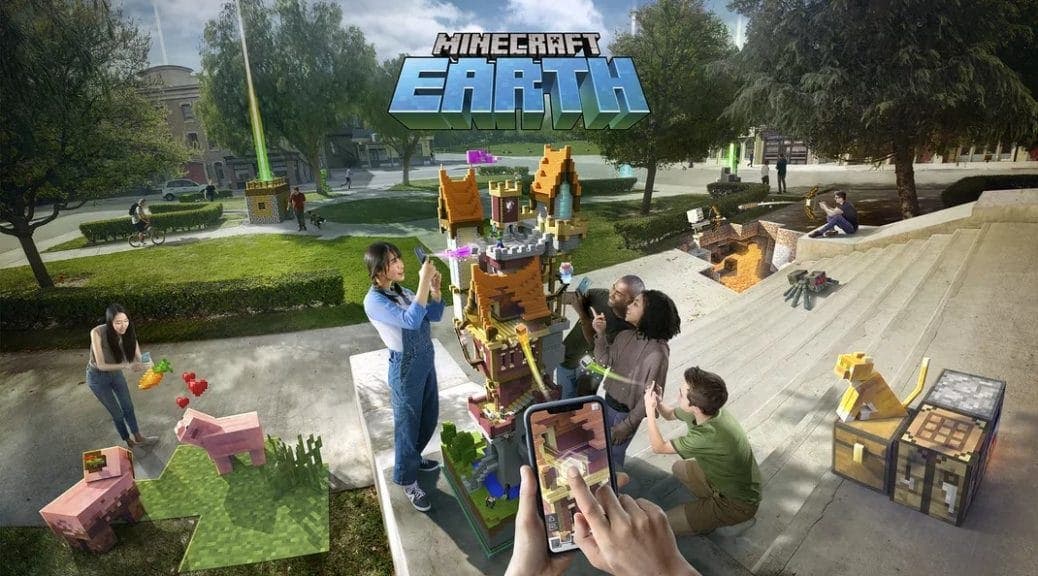 Anunciado Minecraft Earth para móviles incluyendo mecánicas que recuerdan a Pokémon Go