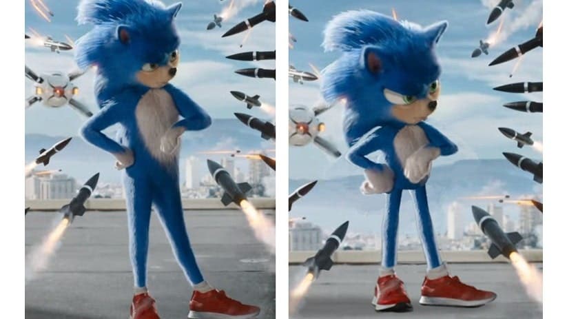 Fans retocan con resultados sorprendentes el tráiler de la película de Sonic the Hedgehog