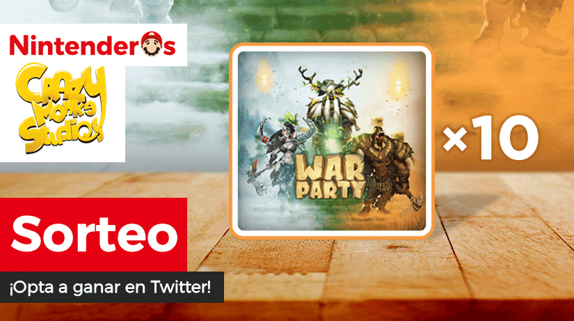 [Act.] ¡Sorteamos 10 copias de Warparty para Nintendo Switch en Twitter!