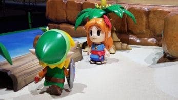 Un vistazo de cerca a las figuras de Zelda: Link’s Awakening y Luigi’s Mansion 3 en el E3 2019