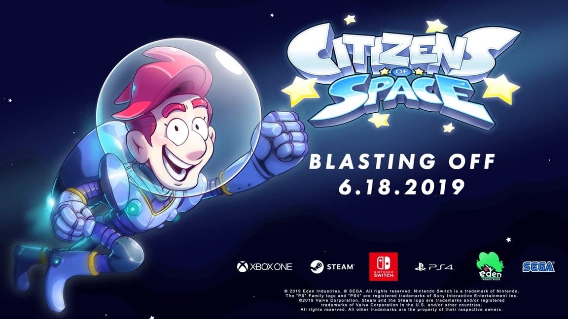 SEGA anuncia Citizens of Space para Nintendo Switch