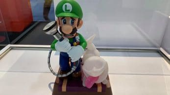 Echad un vistazo a estas estatuas y figuras de Nintendo, entre ellas una de Luigi’s Mansion