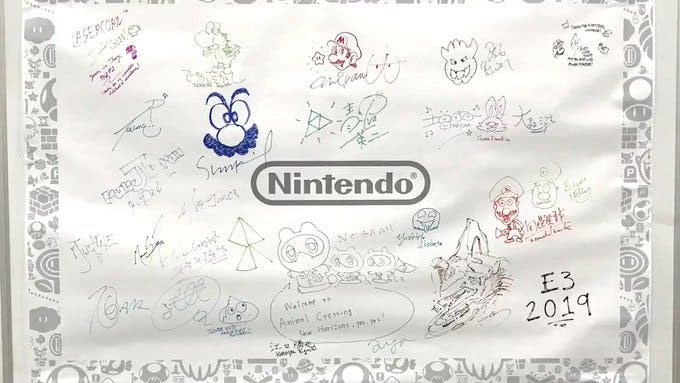 Este vídeo nos enseña cómo varios desarrolladores de Nintendo crearon este genial mural en el E3 2019