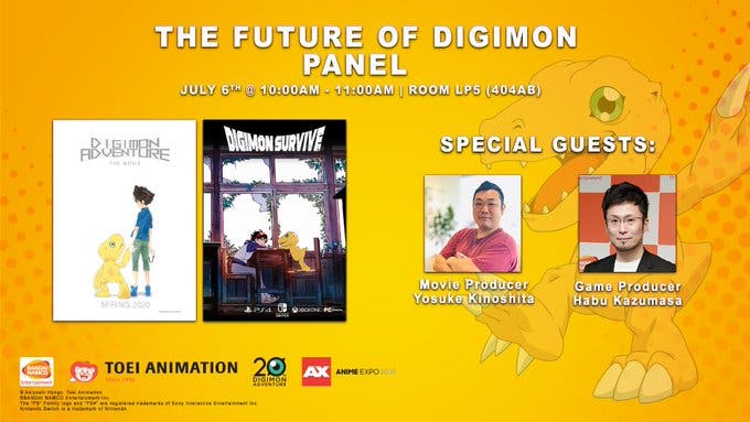 Digimon Survive estará presente en el panel “The Future of Digimon” de Bandai Namco