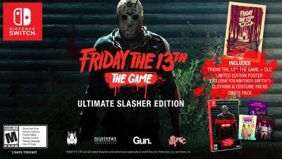 [Act.] Friday the 13th: The Game Ultimate Slasher Edition se lanza el 13 de agosto