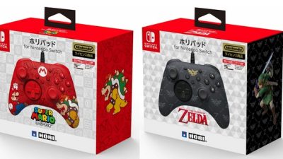 HORI anuncia dos nuevos HORI Pad de Super Mario y The Legend of Zelda que llegarán este 2019