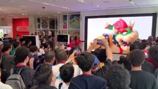 Vídeo: Así reaccionaron los fans que acudieron a la Nintendo NY al Nintendo Direct: E3 2019