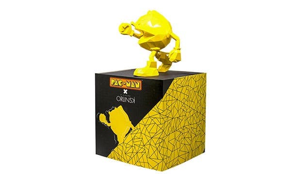 Echa un vistazo a esta figura de Pac-Man diseñada por Richard Orlinski