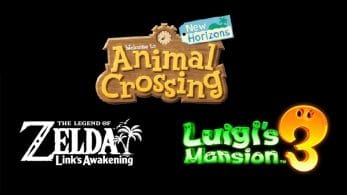 Animal Crossing: New Horizons, Luigi’s Mansion 3 y The Legend of Zelda: Link’s Awakening ya se pueden reservar en Amazon