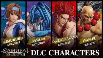 Samurai Shodown confirma a Basara, Kazuki Kazama y Wan-Fu como personajes DLC