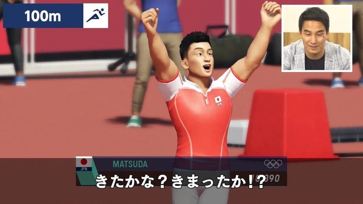 [Act.] Nuevos vídeos promocionales de Tokyo 2020 Olympics: The Official Game nos muestran los eventos de 100 metros y 100 metros libres