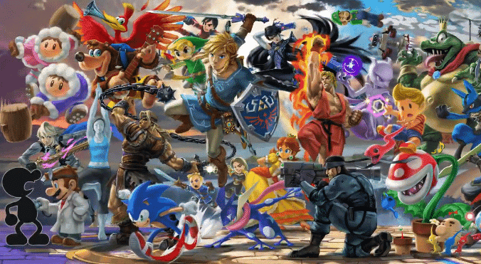 Ya puedes ver el mural de Super Smash Bros. Ultimate actualizado con los nuevos personajes