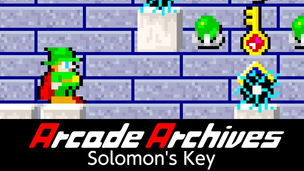Solomon’s Key de Arcade Archives llega mañana a Nintendo Switch