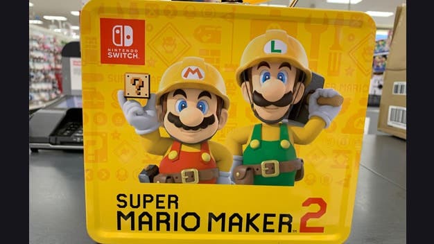 Nuevas loncheras temáticas de Super Mario Maker 2 llegan a Target