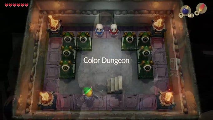 Zelda: Link’s Awakening contará con la mazmorra de colores en Nintendo Switch