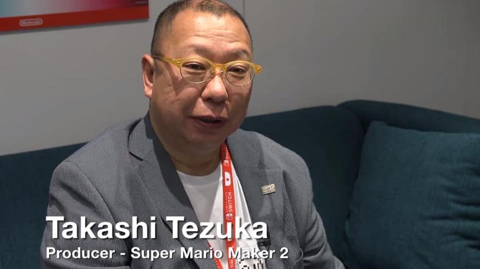 A Takashi Tezuka le gustan las ideas de poder crear mapas y usar el estilo de Super Mario Bros. 2 en Super Mario Maker 2