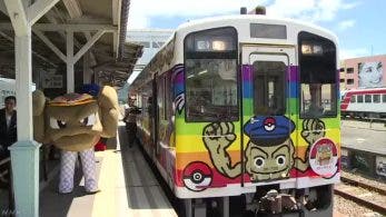Un Tren-Geodude empieza a funcionar en la Prefectura japonesa de Iwate