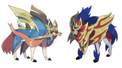 Nintendo solicita el registro de Zacian y Zamazenta de Pokémon Espada y Escudo como marcas en Japón