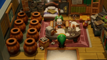 Nuevo gameplay de Zelda: Link’s Awakening nos muestra al Sr. Escritor, Dampé y más