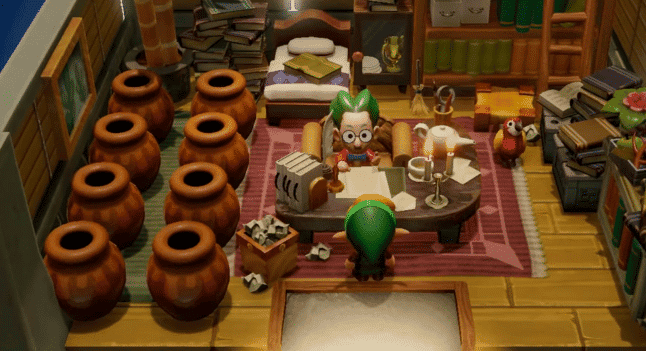 Nuevo gameplay de Zelda: Link’s Awakening nos muestra al Sr. Escritor, Dampé y más