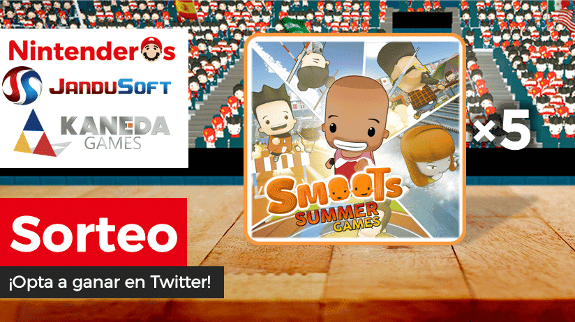 [Act.] ¡Sorteamos 5 copias de Smoots Summer Games para Nintendo Switch junto a JanduSoft y Kaneda Games!