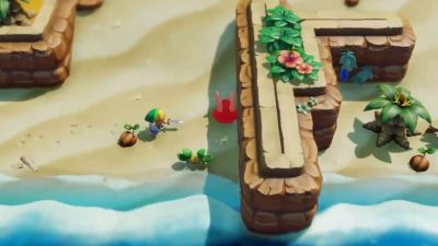 La cuenta oficial japonesa de Twitter de la saga Zelda comparte un vídeo de las Costas Toronbo de The Legend of Zelda: Link’s Awakening