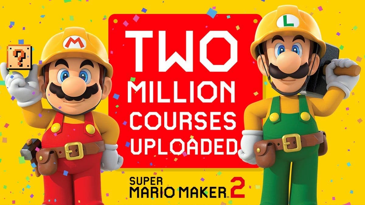 Ya se han publicado más de 2 millones de niveles en Super Mario Maker 2