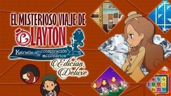 [Act.] El misterioso viaje de Layton: Katrielle y la conspiración de los millonarios confirma su estreno en las Nintendo Switch occidentales
