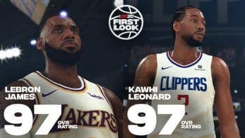 2K Sports revela las clasificaciones de los jugadores en NBA 2K20