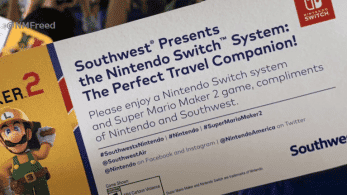 Nintendo y Southwest Airlines se unen para sorprender a los pasajeros de un vuelo con Nintendo Switch gratis