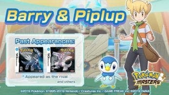 Israel y Piplup se presentan en Pokémon Masters