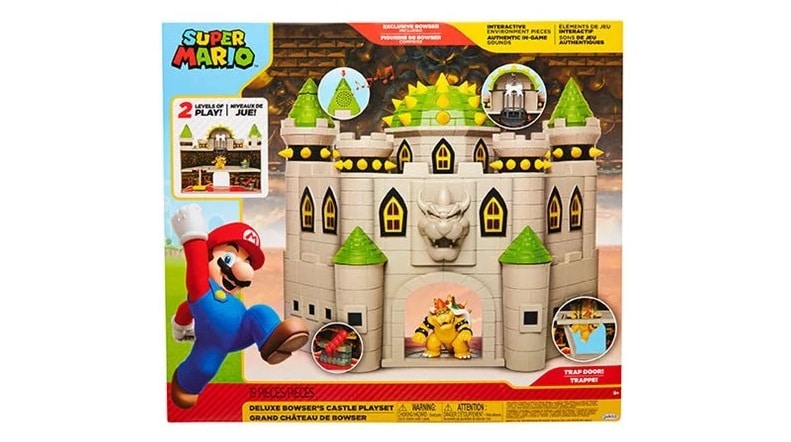 Jakks Pacific lanzará este mes un juguete inspirado en el Castillo de Bowser