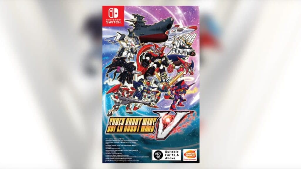 Ya puedes reservar la edición física asiática compatible con inglés de Super Robot Wars V