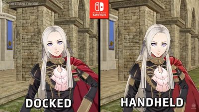 Fire Emblem: Three Houses: comparativa en modo televisión y portátil
