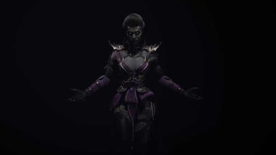 Primer vistazo a Sindel en Mortal Kombat 11