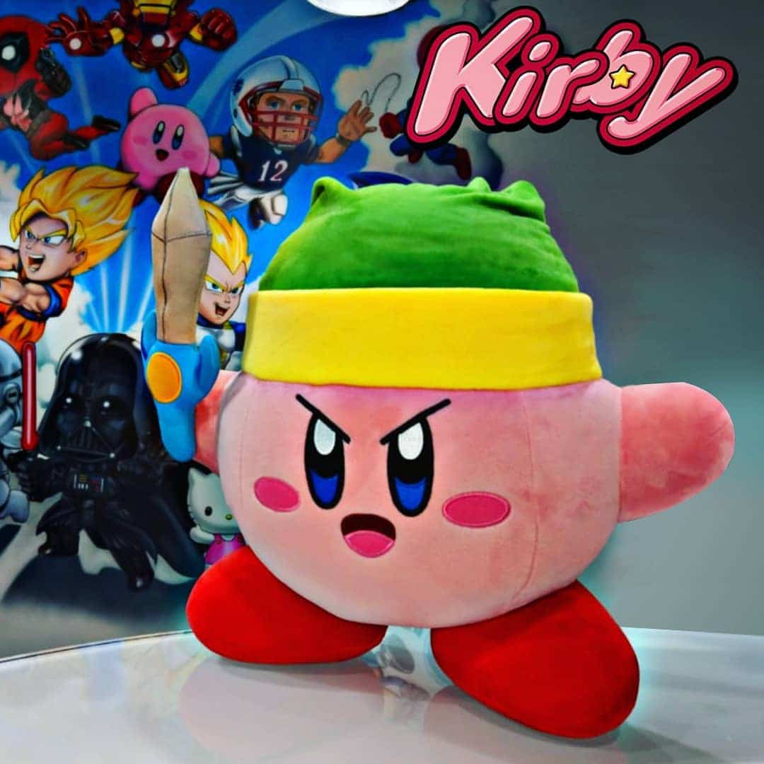 Este nuevo peluche gigante de Kirby clásico celebra su 30º aniversario -  Nintenderos