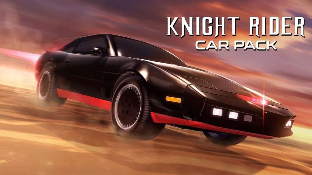 El DLC Knight Rider Car Pack ya está disponible en Rocket League