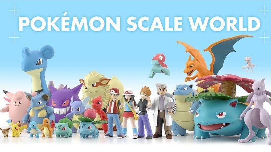 Más detalles de las figuras de Pokémon de Kanto que lanzará Bandai en Japón