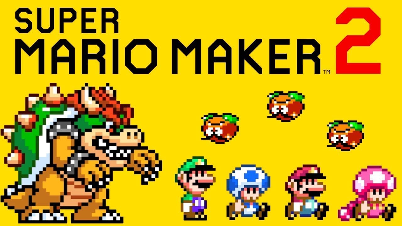 [Act.] Recopilación de todas las pantallas de título de Super Mario Maker 2