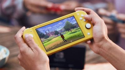 Nintendo Switch Lite parece usar la LED del botón Home para las notificaciones
