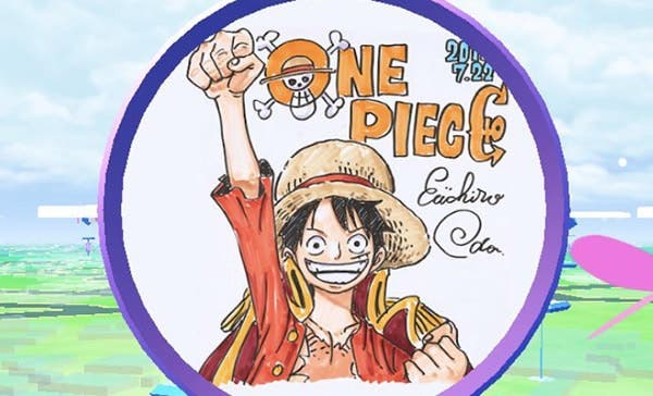Así es la Poképarada situada en la estatua de One Piece en Kumamoto