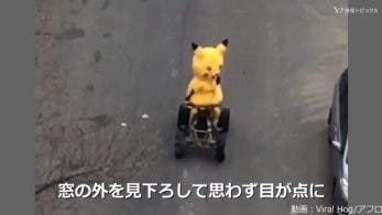 Aparece un vídeo viral de una persona disfrazada de Pikachu conduciendo por Nueva York