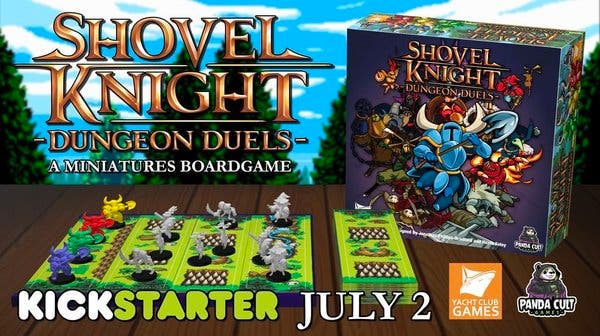 Shovel Knight: Dungeon Duels, un juego de mesa, empieza mañana su campaña de financiación en Kickstarter