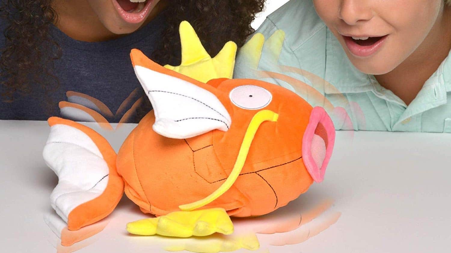 [Act.] Este peluche de Magikarp reacciona al contacto