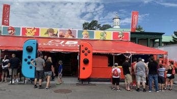 Mira qué caseta se montó Nintendo en una feria de Nueva York