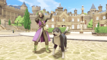 Podrás acariciar a los perros con los que te encuentres en Dragon Quest XI S