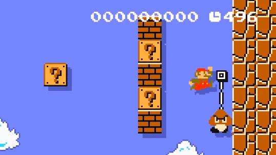 Recrean el primer nivel de Super Mario Bros. en vertical con Super Mario Maker 2