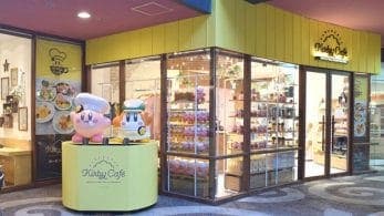 Imágenes del Kirby Café Hakata que abre hoy en Japón